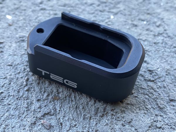 Збільшена п’ятка MagBase +2  для Glock 43x, 48